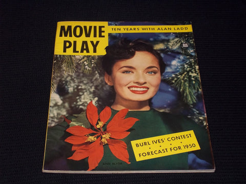 1950 MARCH MOVIE PLAY MAGAZINE - ANN BLYTH FRONT COVER - E 15147