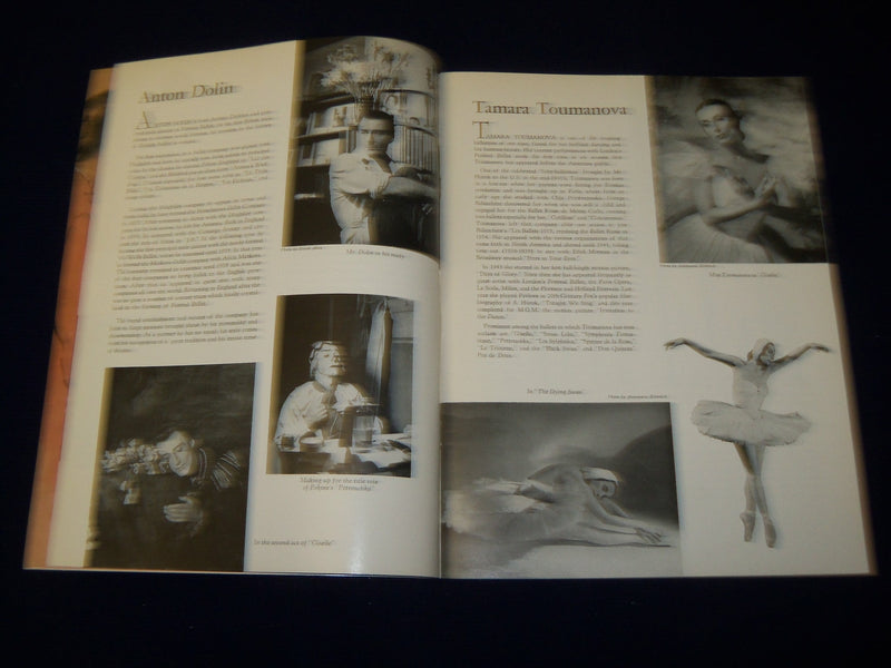 1954-1955 LONDON'S FESTIVAL BALLET PROGRAM - S. HUROK - TOUMANOVA - J 5096