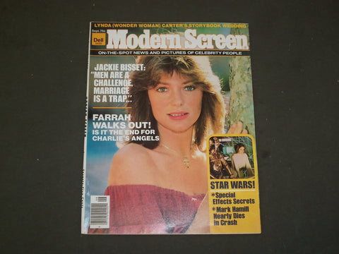 1977 SEPTEMBER MODERN SCREEN MAGAZINE - JACQUELINE BISSET COVER - M 260