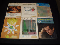 1965 SATURDAY REVIEW MAGAZINES LOT OF 20 ISSUES - NICE COVERS - WR 104D