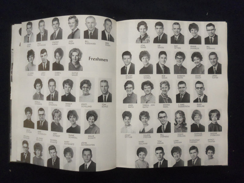 1963 THE SENTINAL MONTANA STATE UNIVERSITY YEARBOOK -MISSOULA, MONTANA - YB 3296