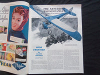 1939 DECEMBER 9 THE SATURDAY EVENING POST MAGAZINE - ILLUSTRATED COVER - SP 1808