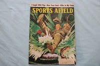 1957 MARCH SPORTS AFIELD MAGAZINE - AN ILLUSTRATED FISHERMAN COVER - E 26597