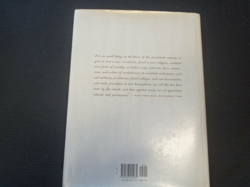 1999 AMERICAN PROPHET - STORY OF JOSEPH SMITH HARDCOVER BOOK BY SWINTON - R 733J