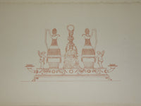 1903 ANCIENNE ORFEVRERIE EMPIRE RECUEIL BOOK - 50 PLATES - KD 1176H