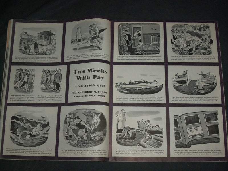 1948 JULY 3 THE SATURDAY EVENING POST MAGAZINE - ILLUSTRATED COVER - SP 2478B
