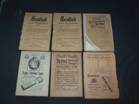 1887-89 HARPER'S MONTHLY MAGAZINE-LOT 10 ISSUES-NICE ILLUSTRATIONS & ADS-WR 466I