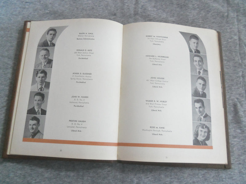 1949 THE TOWER YORK JUNIOR COLLEGE YEARBOOK - YORK, PENNSYLVANIA - YB 2892
