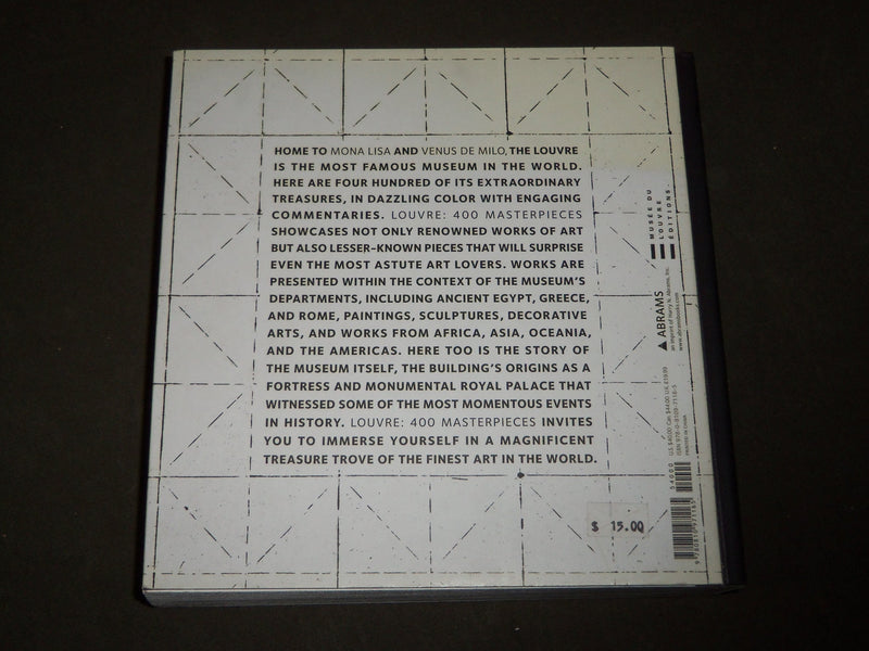 2008 LOUVRE HARDCOVER BOOK BY DANIEL SOULIE - NICE PRINTS - KD 4987