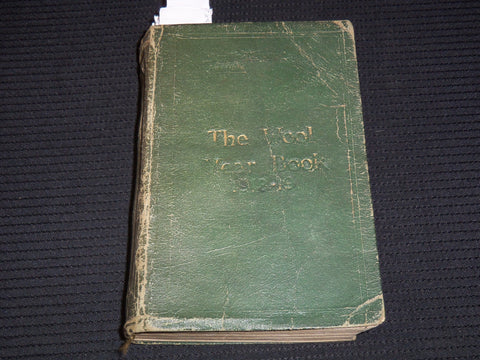 1918-1919 THE WOOL YEAR BOOK - H. HAIGH & CO - BRADFORD, ENGLAND - KD 5662B