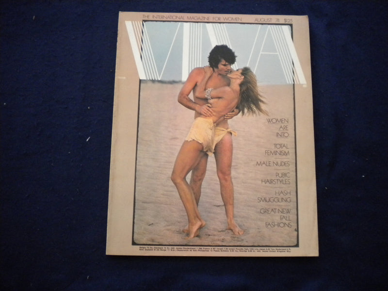 1974 AUGUST VIVA MAGAZINE - WOMEN ARE INTO - TOTAL FEMINISM - B 638H