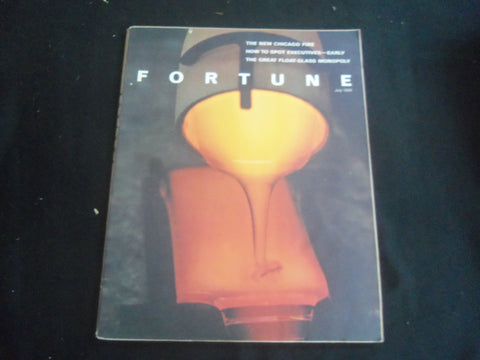 1968 JULY FORTUNE MAGAZINE - THE NEW CHICAGO FIRE - GREAT COVER & ADS - F 830