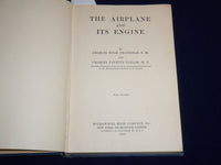 1928 THE AIRPLANE AND ITS ENGINE CHATFIELD BOOK BY CHATFIELD & TAYLOR - KD 3983M