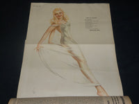 1945 MARCH ESQUIRE MAGAZINE - VARGA ILLUSTRATION - NICE COVER & ADS - ST 5714