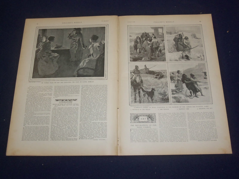 1899 JANUARY 14 COLLIER'S MAGAZINE - OUR NEW POSSESSIONS - PUERTO RICO - ST 6655
