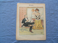 1901 JUNE 22 LE SOURIRE MAGAZINE - ILLUSTRATED COMEDY - FRENCH TEXT - SP 4864P