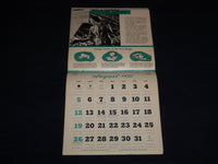 1951 HIGHLAND CLEANERS CALENDAR - ILLINOIS - J 8790