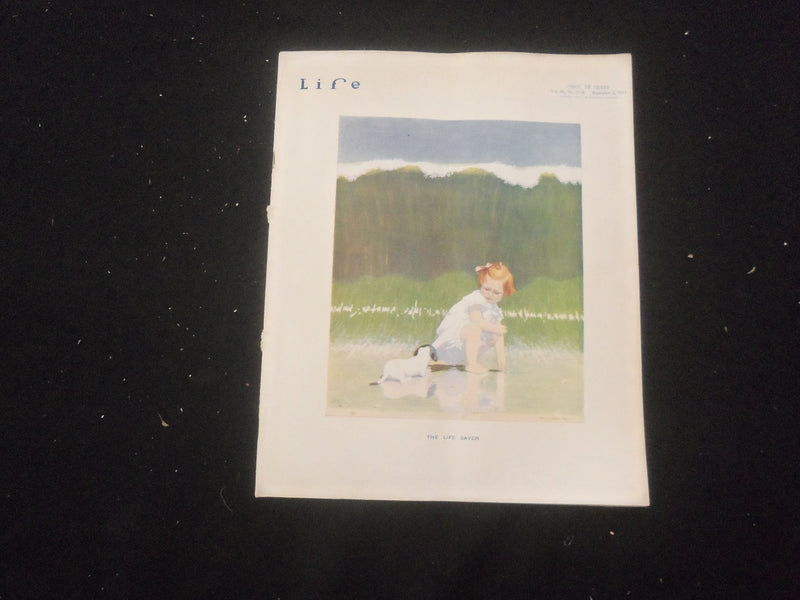 1915 SEPTEMBER 2 LIFE MAGAZINE - THE LIFE SAVER - L 761W