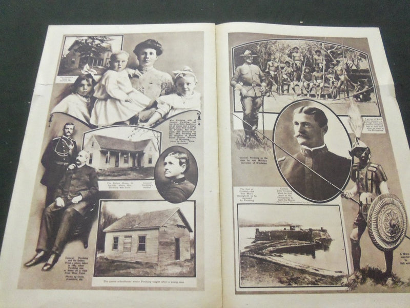 1918 DEC 22 NY AMERICAN NEWSPAPER GRAVURE SECTION - GENERAL PERSHING - NP 1608