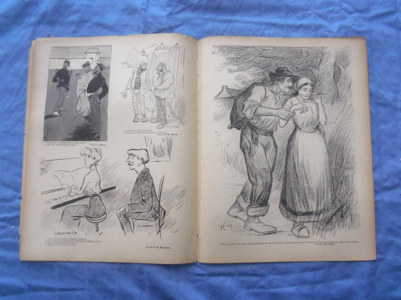 1903 AUG 15 LE SOURIRE MAGAZINE - ILLUSTRATED COMEDY - FRENCH TEXT - SP 4865V