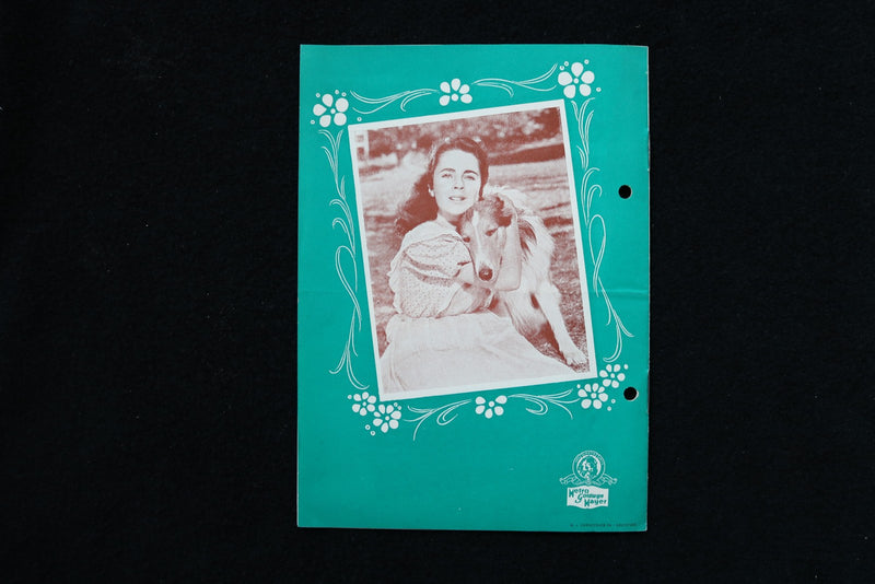 1943 COURAGE OF LASSIE - DANISH MAGAZINE - ELIZABETH TAYLOR COVER - E 26427