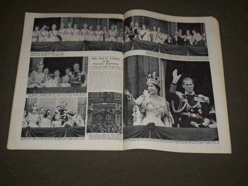 1953 JUNE 6 THE SPHERE MAGAZINE - CORONATION OF QUEEN ELIZABETH II - SP 8307