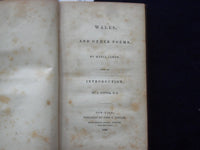 1839 WALES AND OTHER POEMS HARDCOVER BOOK BY MARIA JAMES - KD 8750