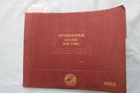 1929 INTERNATIONAL HOUSE YEARBOOK - NEW YORK - SOFTCOVER - YB 3592