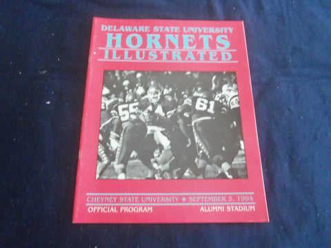 1994 SEP 3 FOOTBALL PROGRAM -DELAWARE STATE UNIV VS CHEYNEY STATE UNIV- SP 1217A