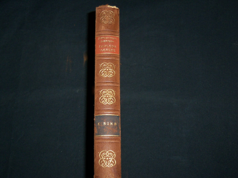 1932 BJORNSTJERNE BJORNSON HARDCOVER BOOK BY SAMLEDE VAERKER - KD 7138