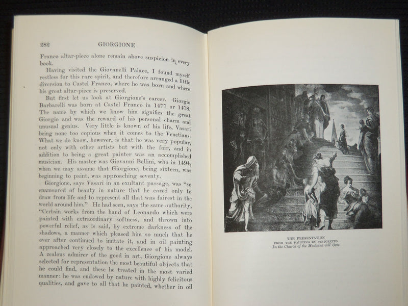 1927 A WANDERER IN VENICE HARDCOVER BOOK BY E. V. LUCAS - KD 9401