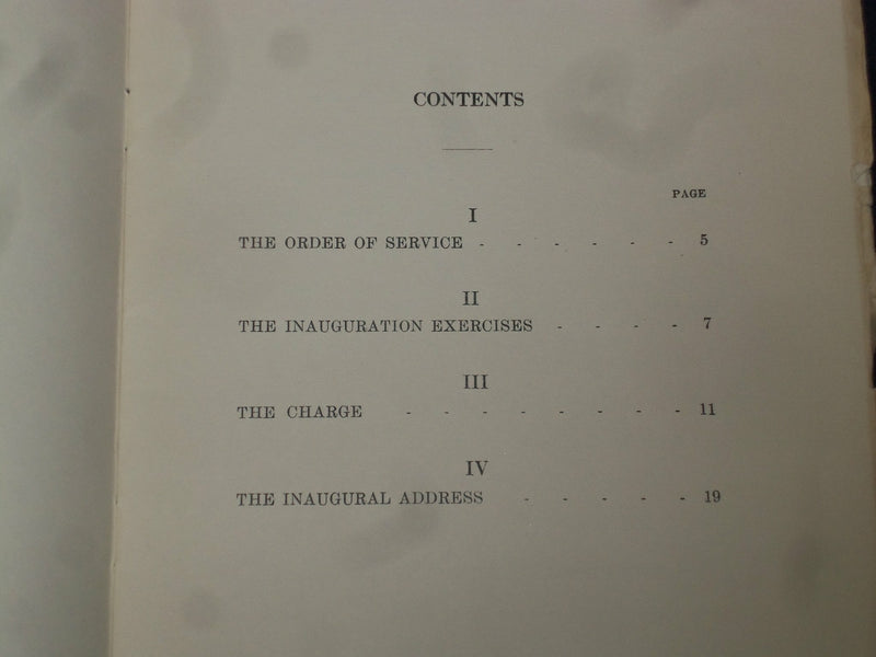 1916 REV. FOAKES JACKSON ADDRESS - UNION THEOLOGICAL SEMINARY - J 4526