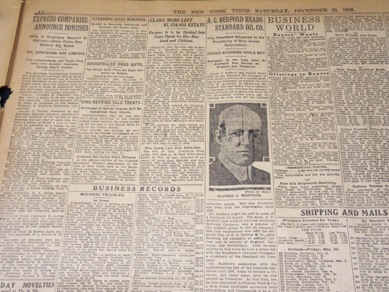 1916 DECEMBER 23 NEW YORK TIMES - GERMANY LIKELY TO SUBMIT TERMS - NT 8648