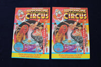 1981-1989 HIPPODROME CIRCUS PROGRAMS - LOT OF 9 - O 3522