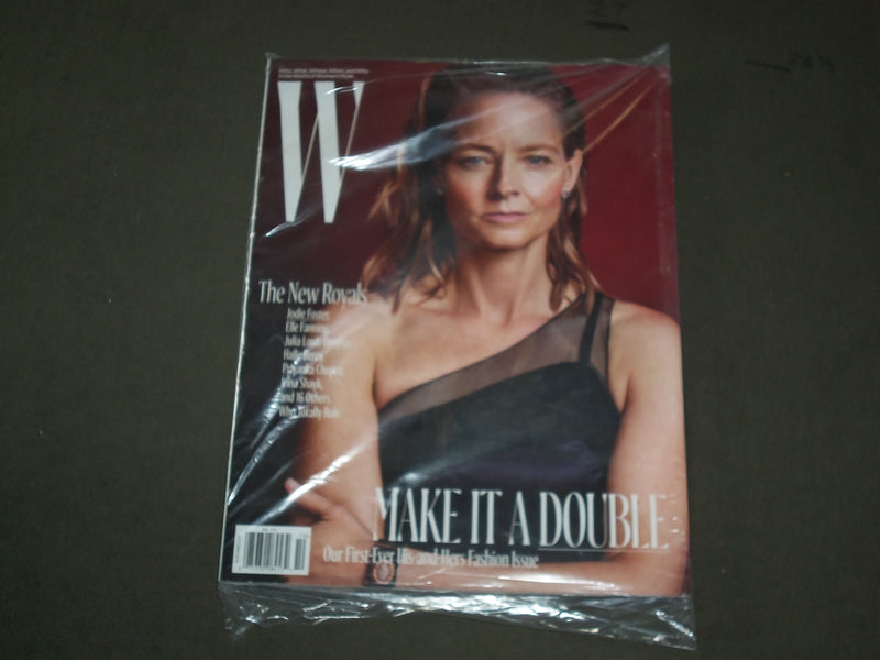 2016 OCTOBER W MAGAZINE - ETHAN HAWKE & JODIE FOSTER COVERS - B 3522