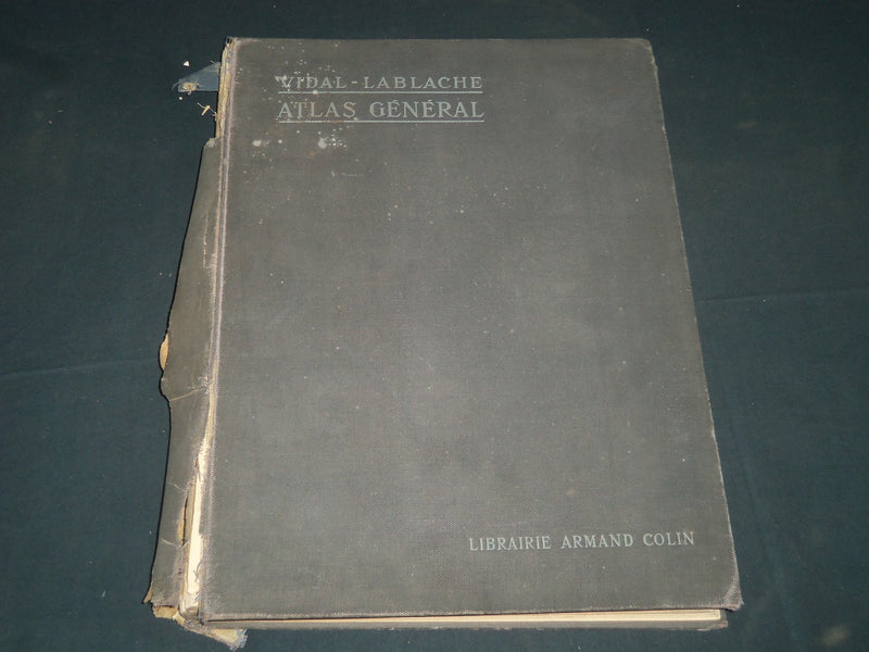 1933 HISTOIRE ET GEOGRAPHIE ATLAS GENERAL VIDAL LABLACHE PARIS FRANCE - KD 3027