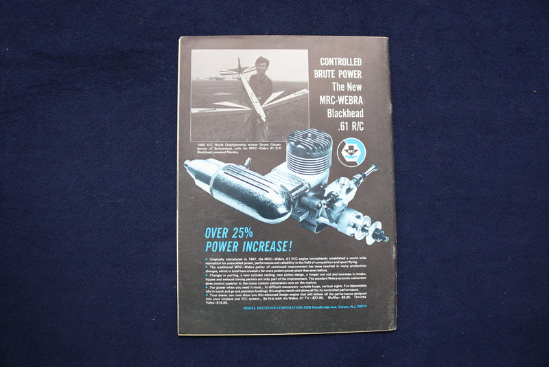 1970 FEB AMERICAN AIRCRAFT MODELER MAGAZINE - LOENING OL-8 COVER - E 11358