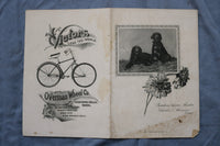 1892-1893 BOWDOIN SQUARE THEATRE PROGRAM - LOT OF 4 - BOSTON, MA - K 2608
