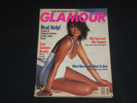 1989 JUNE GLAMOUR MAGAZINE - TALISA SOTO COVER - SP 4414