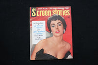 1956 FEBRUARY SCREEN STORIES MAGAZINE - LIZ TAYLOR COVER - E 10646