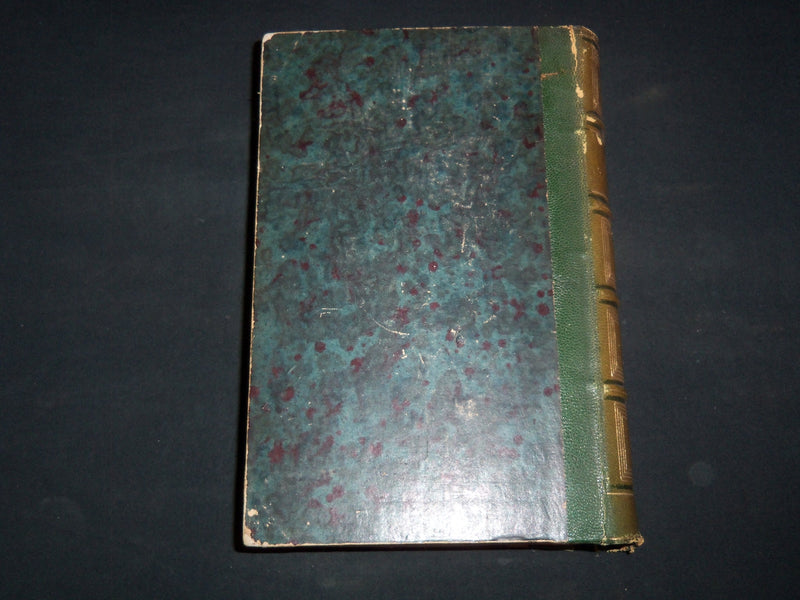 1842 OEUVRES DE LEIBNIZ FRENCH VOLUME BY M. A. JACQUES - PART 1 & 2 - KD 4815H