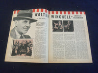 1942 MARCH 28 LIBERTY MAGAZINE - WALTER WINCHELL - AMERICAN PHENOMENON - B 4197H