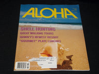 1997 OCTOBER ALOHA MAGAZINE - SHELL HUNTING FRONT COVER - E 1624