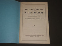 1940'S SPECIAL PURPOSE VICTOR RECORDS CATALOG - ELEMENTARY SCHOOL - J 2456