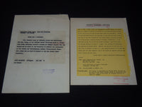 1950'S HARRY S. TRUMAN ORIGINAL PRESS PHOTOS LOT OF 2 - 8x10 - #43