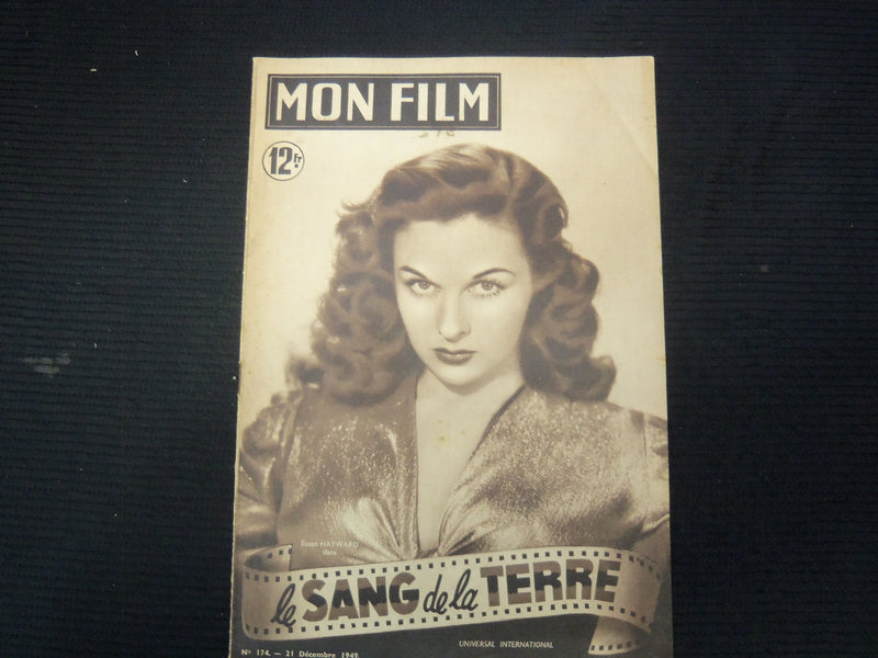 1947 DECEMBER 21 MON FILM FRENCH MAGAZINE - SUSAN HAYWARD - E 26179