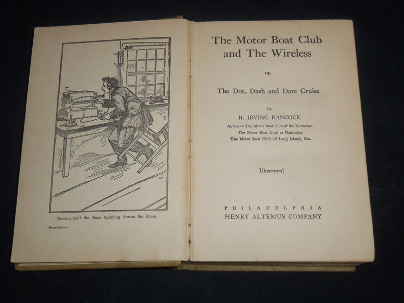 1909-1911 DAVE DARRIN'S BOOKS BY H. IRVING HANCOCK BOOK LOT OF 4 - KD 5293R