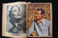 1930'S MOVIE STARS SCRAPBOOK - BETTE DAVIS - GARY COOPER - E 24876