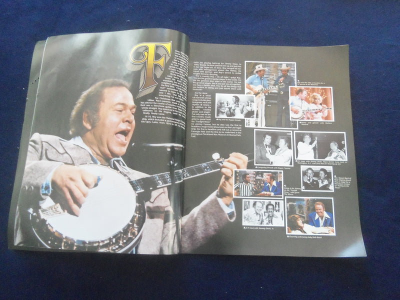 1982 ON TOUR WITH ROY CLARK PROGRAM - J 8378