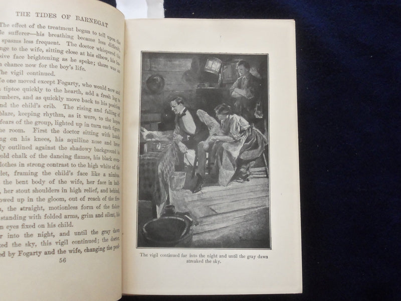 1912 THE TIDES OF BARNEGAT HARDCOVER BOOK BY F. HOPKINSON SMITH - KD 8423